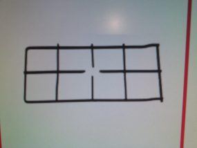 Grelha para placa, fogão Ariston PCMI18