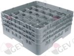 Cesto para copos E 500mm L 500mm A 224mm Cambro 972131
