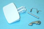 Kit puxador e trinco para máquinas de roupa Indesit,Whirpoool C00035766