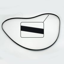 Correia para secador de roupa 1975H7 compatível para 1258288107 AEG,Electrolux,Zanussi